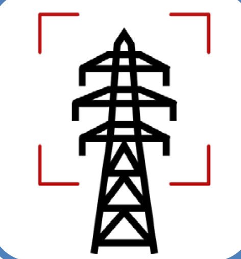 Power line inspection project logo